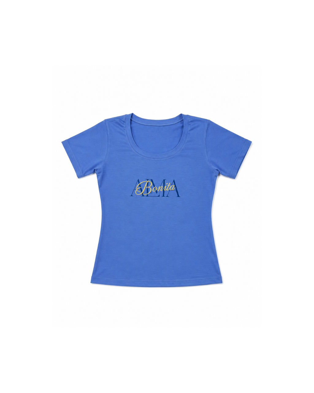 Camiseta semi ajustada ALMA BONITA